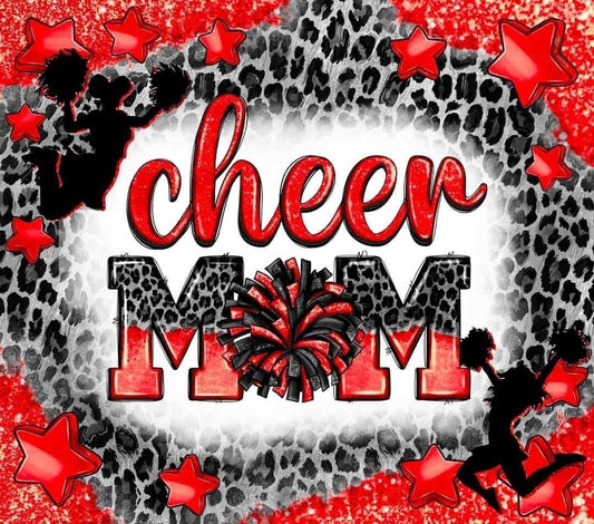 Cheer mom 20 oz tumbler